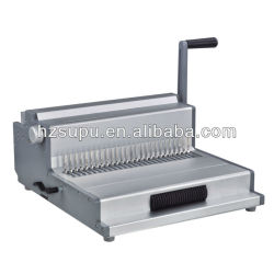 multifuncional fio máquina vinculativo para o papel