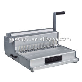 Multifunction wire binding machine for paper