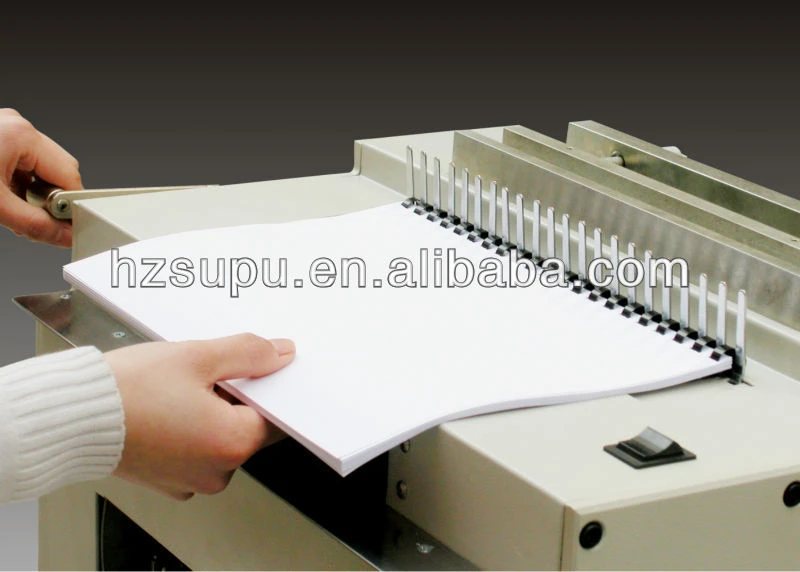 Punching and binding machine