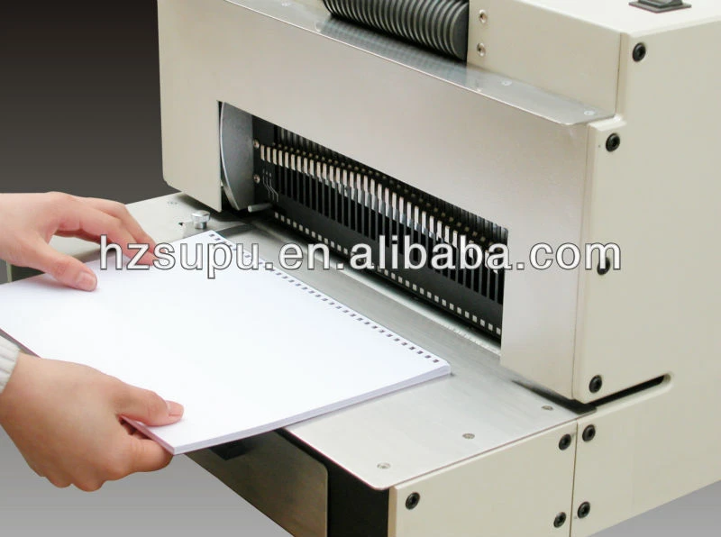 Punching and binding machine