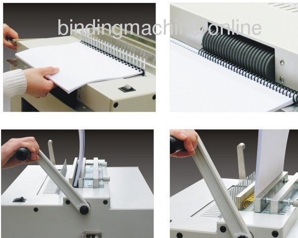 4 in 1 easy to operate binding machine