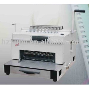 paper punching comb wire spiral binding machine print use ( SUPER4&1)