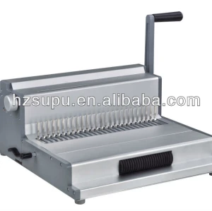 Silver binding machine for coil ,wire and comb