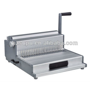 Silver binding machine for coil ,wire and comb