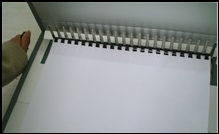 Coil ,comb adn wire binding machine MF360