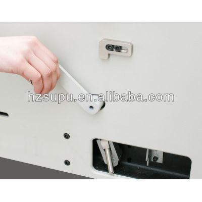 multifunction binding machine with comb wire spiral coil and punching （SUPER4&1)