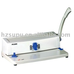 mão mini espiral vinculativo máquina