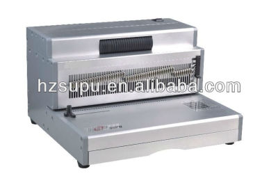 Office plastic &steel Coil Binding machinePC430E