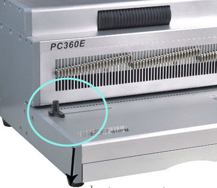 الكهربائية واجب ثقيل لولبية آلة لفائف ملزمإدراج pc360e