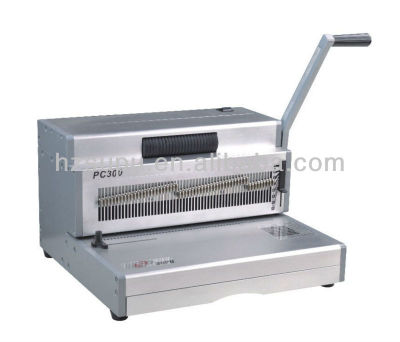 Heavy Duty Manual Coil binding Machine PC300 for office and factory