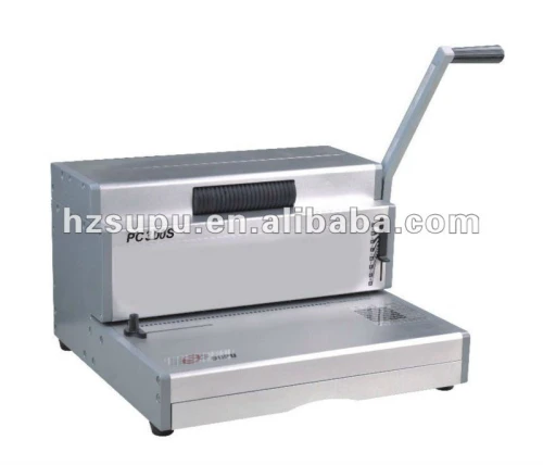 Heavy duty hand spiral binding machine PC300S