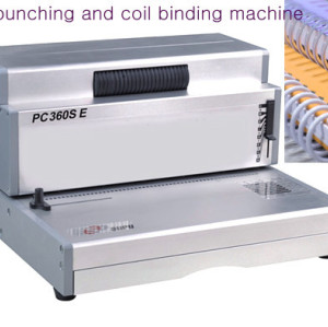 book binder machines for factory sipral coil binding machines PC360E PLUS
