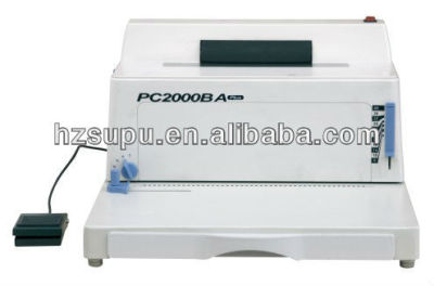 Plastic file binder with inserts PC2000BA PLUS