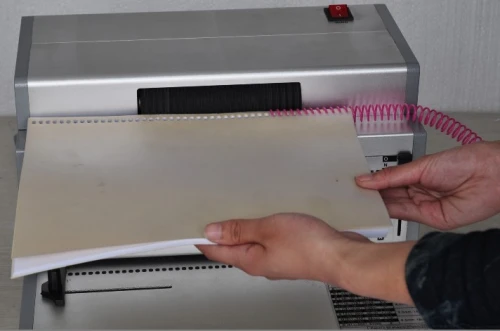 Electric coil binding machine for office and factory PC360E