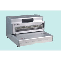 capa dura pesados elétrica máquina espiral pc360e