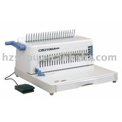 Simi- automática de plástico pente vinculativo máquina cb2100a plus