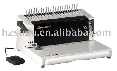 electric plastic comb binding machine SUPER20A