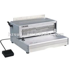 electric heavy duty comb binding máquina cb300e