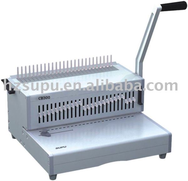 plástico pente vinculativo máquina cb300