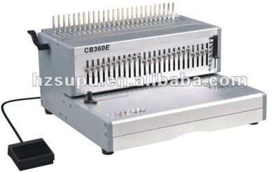Electric comb binding machine CB360E
