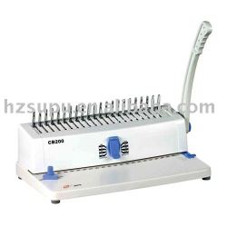 h e comb binding máquina