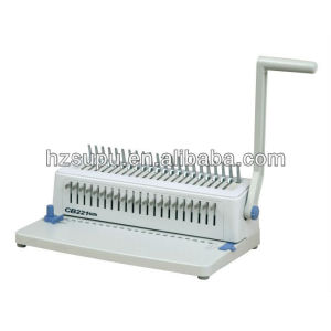 Manual desk-top comb binding machine