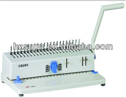 manual comb binding machine