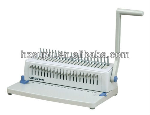 personal manual plastic comb binding machine