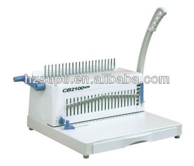 pins changable plastic comb binding machine