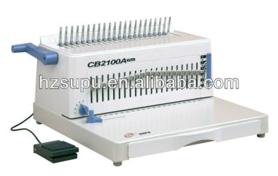 Plastic comb binding machine CB2100A PLUS