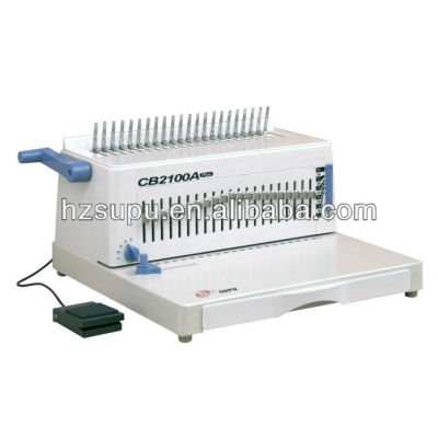 Plastic comb binding machine CB2100A PLUS