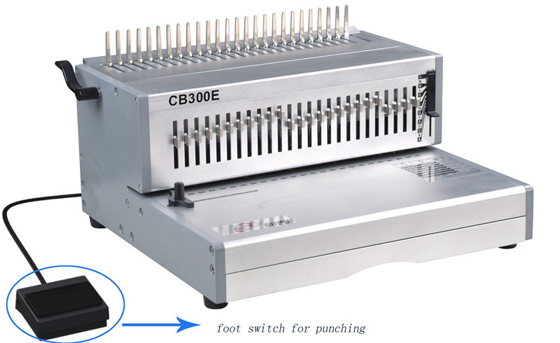 Plastic Comb Binder Strip Machine