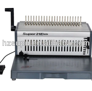New design Heavy duty electric comb binding machine