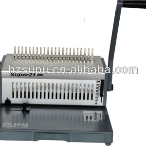 New office and factory Heavy duty comb binding machine SUPER21PLUS