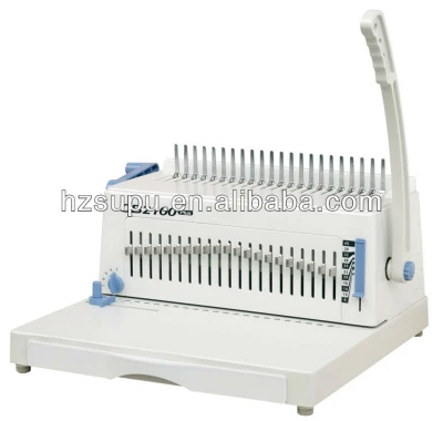 Manual comb binding machine