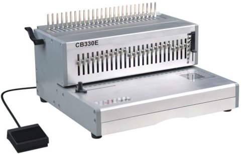 electrical punching & comb binding machine