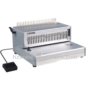 perfect comb binding machine cheap priceCB300E