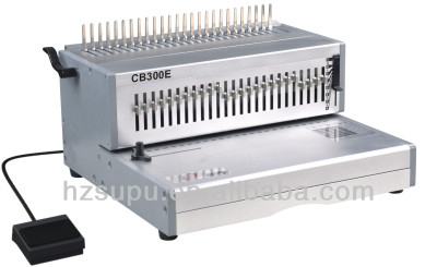 perfect comb binding machine cheap priceCB300E
