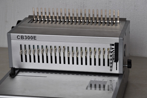 A4 size paper punching comb binding machine electric (CB300E)
