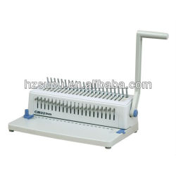 manual de plástico pente vinculativo máquina