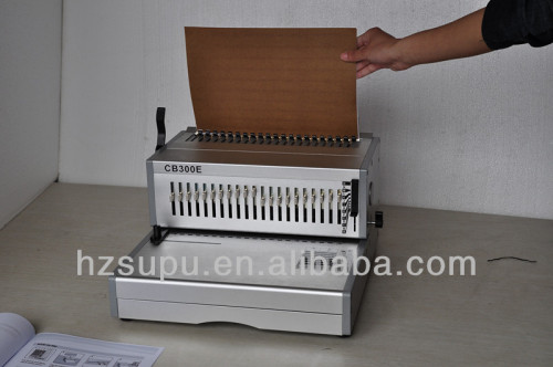 album binding machine/comb binding machine for sale CB300E