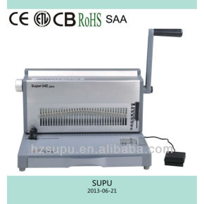 super34e plus fio máquina do perfurador