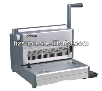 cw300e heavy duty wire binding machine