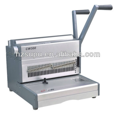 small double Wire Binding Machine for office use CW300