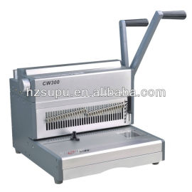 Double wire punching machine