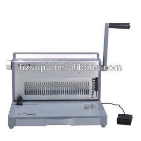 elétrico de alumínio duplo fio vinculativo máquina