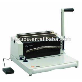 Simi- automática heavy duty fio máquina dupla ligação
