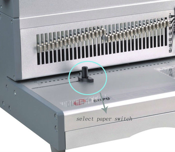A3 paper size heavy duty wire binding machine CW430