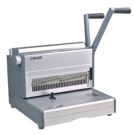 Office paper punch and wire binding machine for 180sheetsCW430