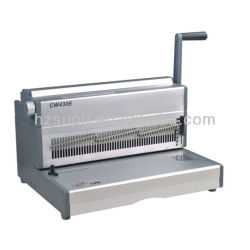 a3 tamanho heavy duty wire binding machine